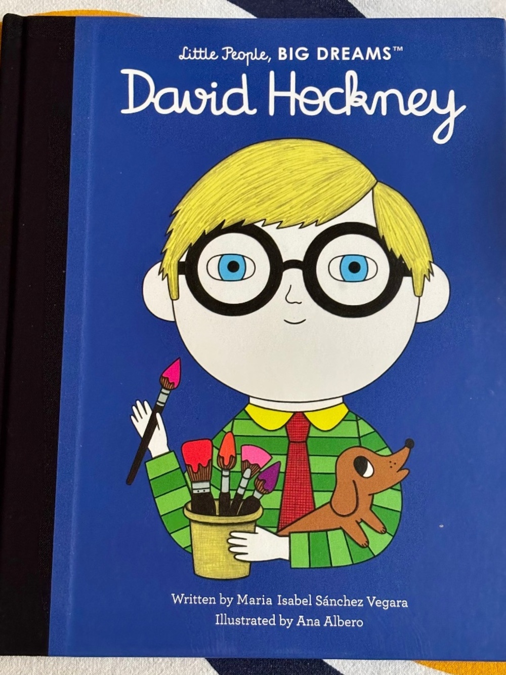 HARDCOVER Little People Big Dreams "David Hockney" Volume 99 UNREAD